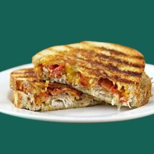 Chipotle Paneer & Mozzarella Panini Sandwich​